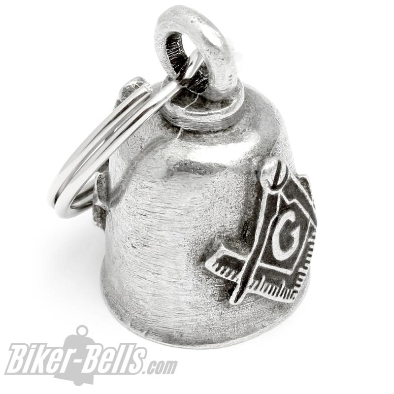 Original Gremlin Bell with Freemason Symbol Motorcycle Lucky Bell Biker Gift Original Gremlin Bell with Freemason Symbol Motorcycle Lucky Bell Biker Gift