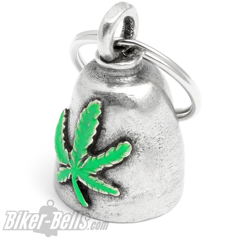Hanfblatt Gremlin Bell Cannabis Weed Motorradfahrer Glücksbringer Glocke Geschenk Hanfblatt Gremlin Bell Cannabis Weed Motorradfahrer Glücksbringer Glocke Geschenk