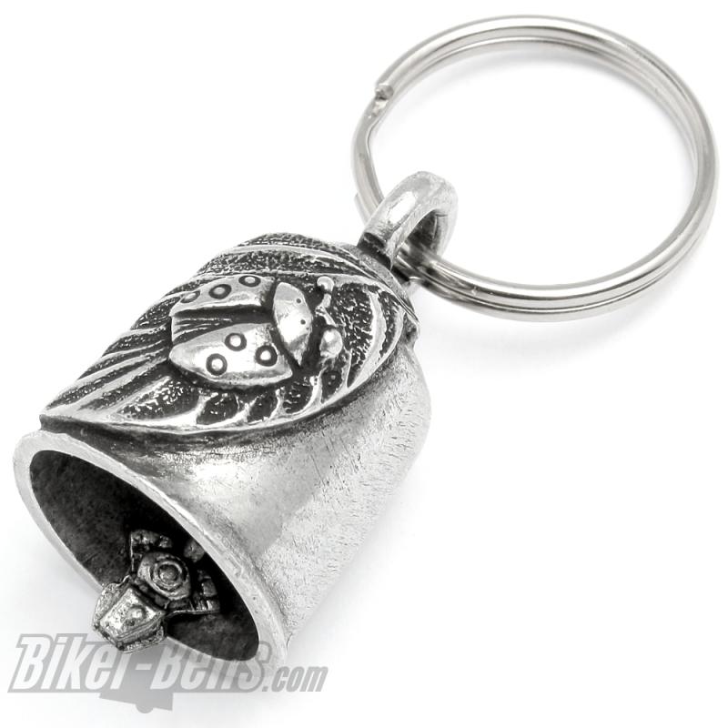 Marienkäfer Gremlin Bell Glücksbringer für Motorräder Geschenk Glocke für Biker Marienkäfer Gremlin Bell Glücksbringer für Motorräder Geschenk Glocke für Biker