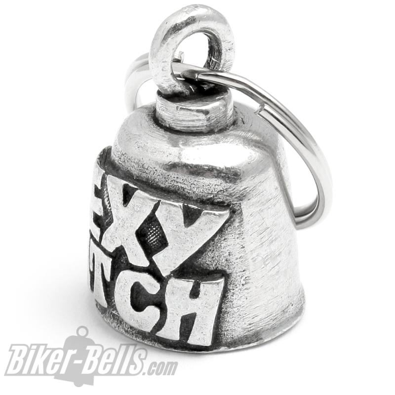 Sexy Bitch Gremlin Bell Motorrad-Glocke für attraktive Biker Frauen Glücksbringer Sexy Bitch Gremlin Bell Motorrad-Glocke für attraktive Biker Frauen Glücksbringer