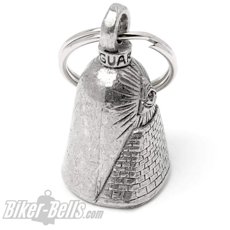 Allsehendes Auge der Vorhersehung Pyramide mit Auge Gottes Guardian Bell Geschenk Allsehendes Auge der Vorhersehung Pyramide mit Auge Gottes Guardian Bell Geschenk