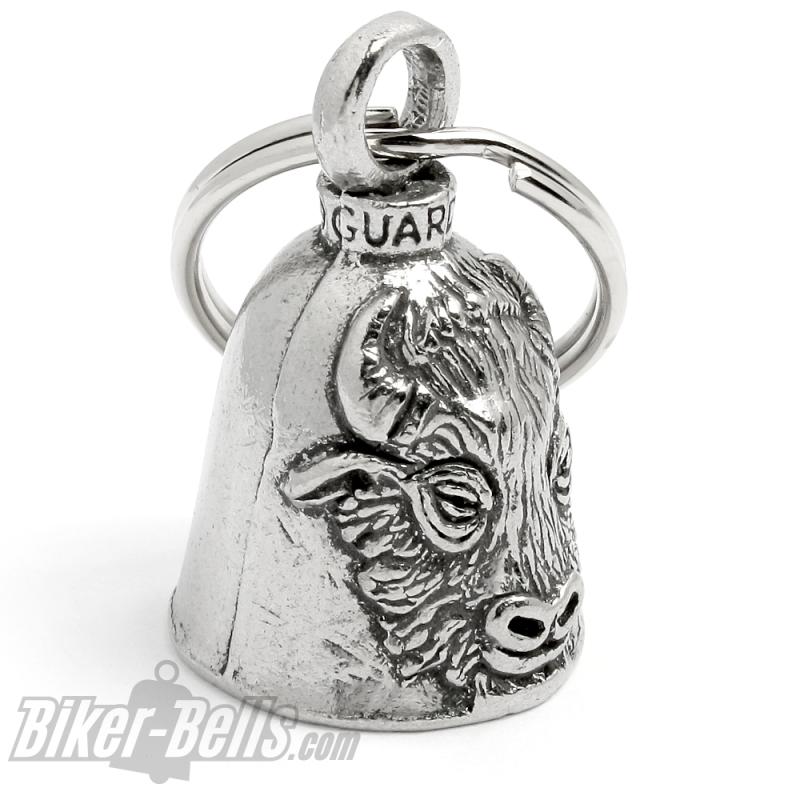 Bison Guardian Bell Buffalo Motorcycle Good Luck Charm Bell Wisent Biker Gift Bison Guardian Bell Buffalo Motorcycle Good Luck Charm Bell Wisent Biker Gift
