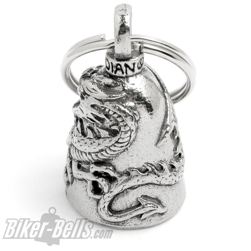 Glücksdrache Guardian Bell Feuerdrache Drache Motorrad-Glocke Biker Geschenk Glücksdrache Guardian Bell Feuerdrache Drache Motorrad-Glocke Biker Geschenk