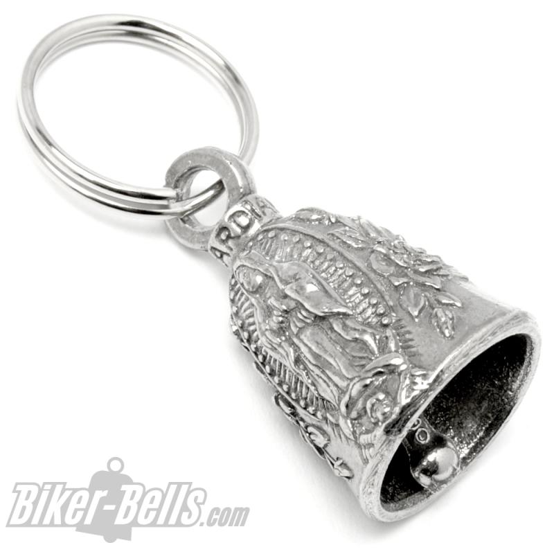 Guardian Bell mit Heiliger Maria Mutter Gottes Motorradfahrer Glücksbringer Glocke Guardian Bell mit Heiliger Maria Mutter Gottes Motorradfahrer Glücksbringer Glocke