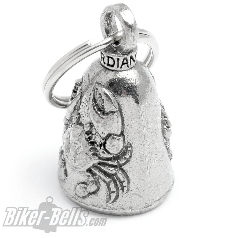 Zodiac sign Cancer Bell Original Guardian Bell Crab Motorcyclist Lucky Charm Gift Zodiac sign Cancer Bell Original Guardian Bell Crab Motorcyclist Lucky Charm Gift