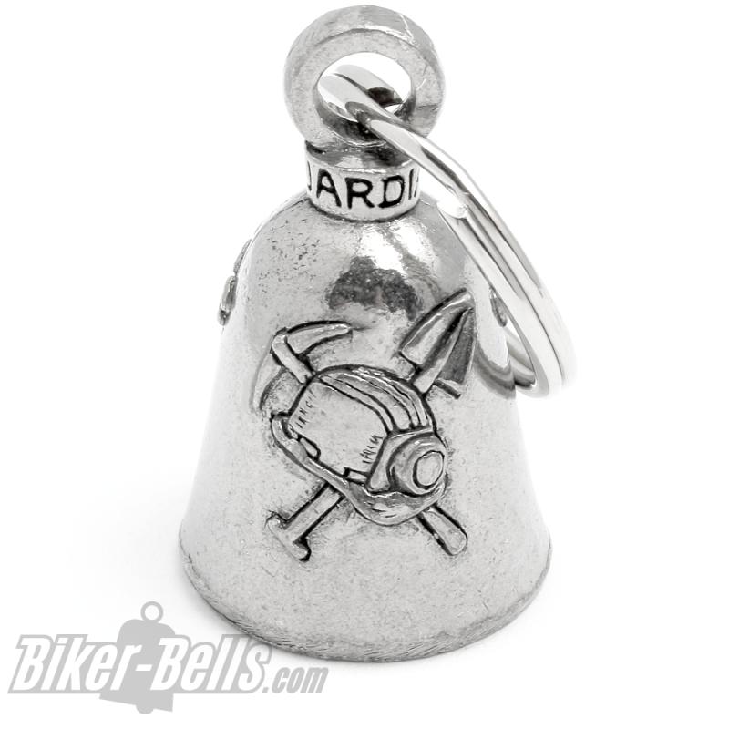 Miner Guardian Bell "Coal Miners Do It In The Dark" Motorcycle Lucky Charm Gift Miner Guardian Bell "Coal Miners Do It In The Dark" Motorcycle Lucky Charm Gift