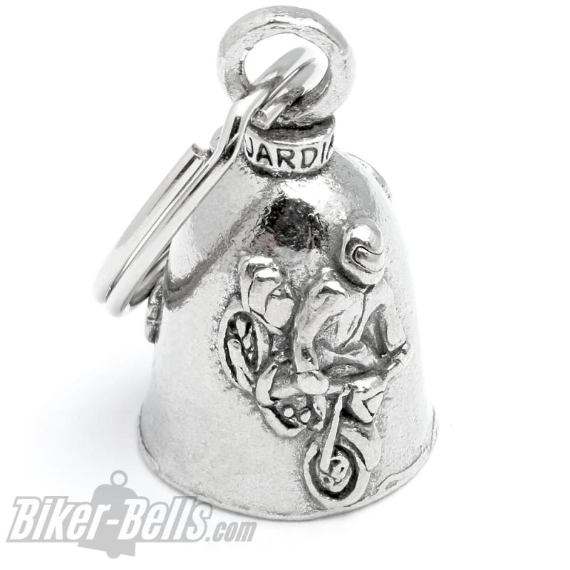 Sport-Motorrad Tricks Stunts Guardian Bell Glücksbringer Geschenkidee für Biker Sport-Motorrad Tricks Stunts Guardian Bell Glücksbringer Geschenkidee für Biker
