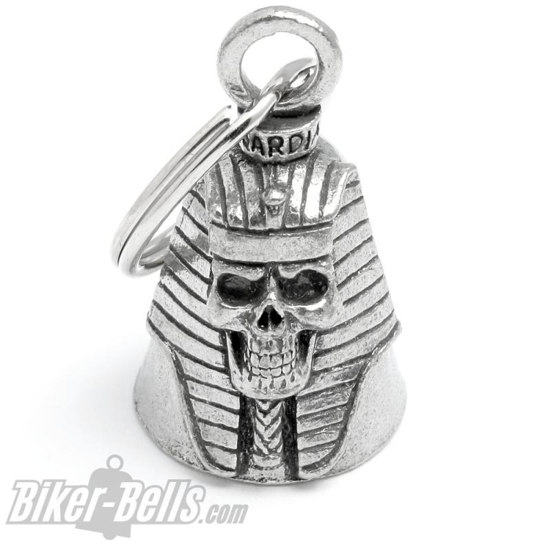 Pharao Mumie Totenkopf Abenteuer Guardian Bell Motorradfahrer Glücksbringer Geschenk
