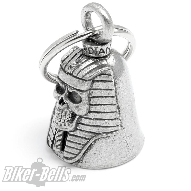 Pharao Mumie Totenkopf Abenteuer Guardian Bell Motorradfahrer Glücksbringer Geschenk