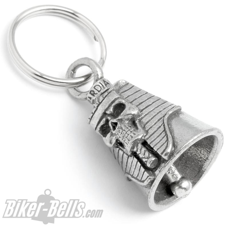 Pharao Mumie Totenkopf Abenteuer Guardian Bell Motorradfahrer Glücksbringer Geschenk