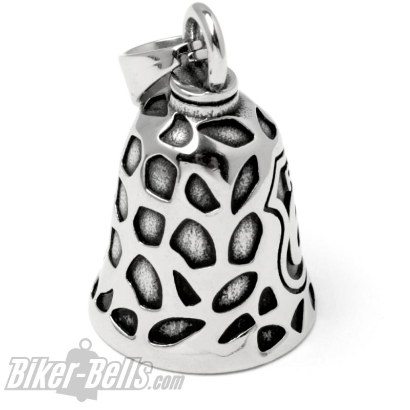 Route 66 Biker-Bell aus massivem Edelstahl schicke Motorrad-Glocke Biker Geschenk