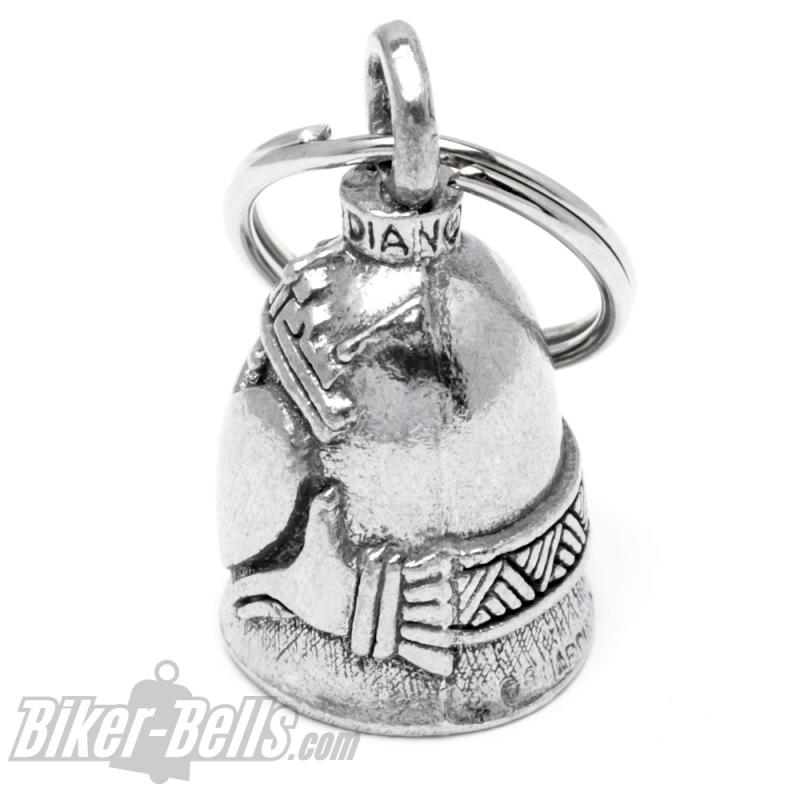 Gladdagh Guardian Bell Heart Crown Hands Motorcycle Lucky Charm Bell Gift