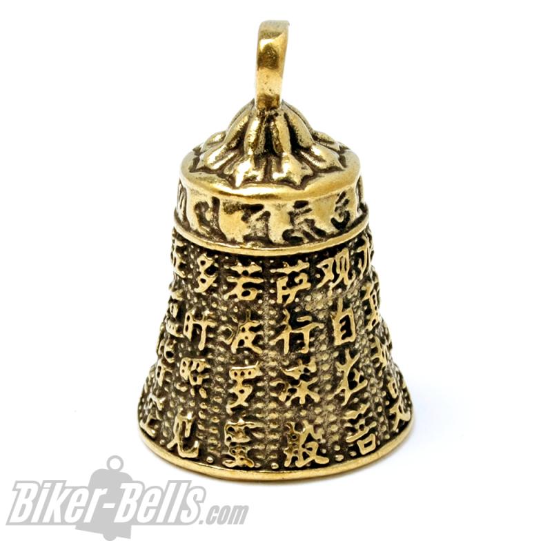Tibetan Bell Brass Miniature Lucky Charm Bell Tibet Bell