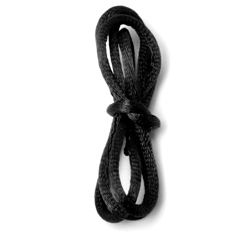 Tear-resistant 50cm cord in black to attach Tibet Bells and other biker bells