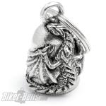 Detailed Dragon Biker Bell Motorcyclist Lucky Charm Bell Gift Idea for Bikers