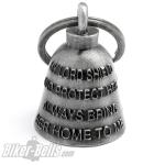 "My Lord Shield And Protect Her, Always Bring Her Home To Me" Motorcycle Lucky Bell