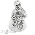 I Love You Guardian Bell Motorradfahrer Glücksbringer Glocke Biker Liebe Geschenk