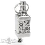 Whisky Brand Bottle Guardian Bell Lucky Charm for Motorcyclists Moonshine Liquor