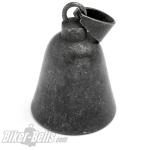 Plain Gunmetal Grey Road Bell without Motif Blank Stainless Steel Bell for Bikes