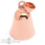 Plain Biker-Bell Rose Gold without Motif Blank Stainless Steel Bell for Motorcycles