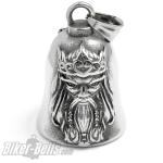 Biker-Bell Old Nordic King Motorbike Lucky Charm Made of Stainless Steel Road King