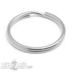 Free Split Ring with every Road Bell - stainless steel (silver color)